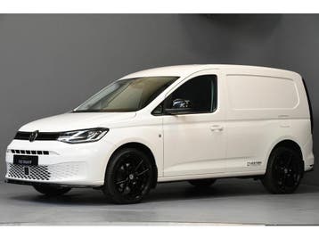 Zakelijke lease - Volkswagen Caddy Cargo 1.5 TSI N-EDITION, Automaat, Gebruikt, Zwart, Leder