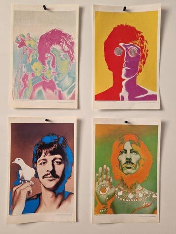 Richard Avedon - Paul Mcartney , John Lennon , Ringo Starr ,