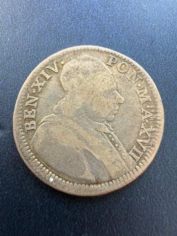 Italië, Pauselijke Staat Benedetto XIV (1740-1758). Doppio