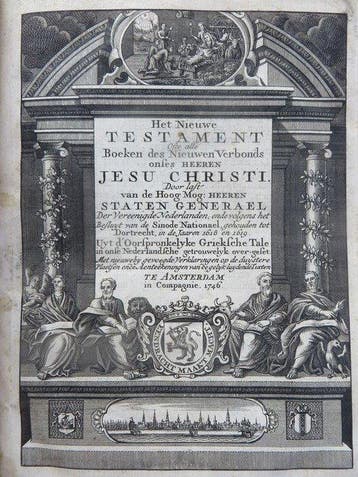 [SPECIAL BINDING / familie BLOKHUIS] Het Nieuwe Testament &