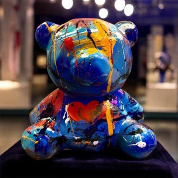 michele socionovo - Teddy Amour Abstrait, Antiek en Kunst