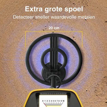 EarthVision Metaaldetector TerraWave - Voor kinderen en, Kinderen en Baby's, Ophalen of Verzenden, Zo goed als nieuw