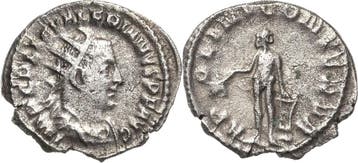 Antoninian 253/260, Kaiserzeit Valerianus I 253-260, Verzenden