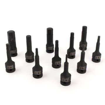 Smoos 11-delige inbus krachtdoppen set 1/2 opname - Smoos, Doe-het-zelf en Verbouw, Gereedschap | Handgereedschap, Ophalen of Verzenden