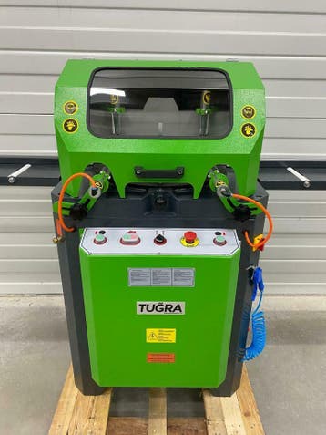 TUGRA aluminium afkortzaagmachine alu zaagmachine cirkelzaag, Doe-het-zelf en Verbouw, Gereedschap | Zaagmachines, Nieuw, Afkortzaag