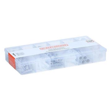 Assortimentsdoos | BLACK + DECKER | 138 stuks (Universeel), Verzenden, Nieuw