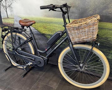 Batavus E-Quip Electrische Damesfiets met Bosch Middenmotor, Batavus, Ophalen of Verzenden, Zo goed als nieuw, 47 tot 51 cm