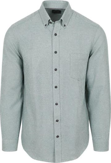 CASAMODA Overhemd Faux Uni Groen maat 4XL Heren, Kleding | Heren, Verzenden, Nieuw, Groen, CASAMODA