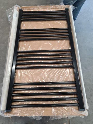 Belrad Radiator 110 x 60 cm glanzend zwart, Ophalen of Verzenden, Nieuw, Overige typen