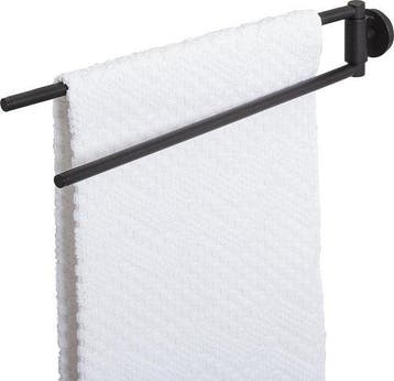 Tiger Urban - Handdoekrek 2-armig - 45 cm - Zwart Tweede, Verzenden, Nieuw