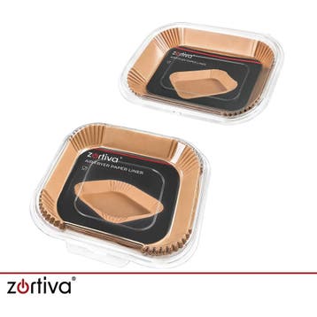 Zortiva Airfryer bakpapier 150 stuks in 2 maten, vetbeste..., Ophalen of Verzenden, Nieuw