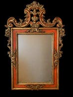 Palladio - Spiegel - Hout, Glas, houtpasta