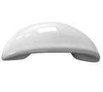 Schelpgreep porselein 64mm wit, Verzenden, Nieuw