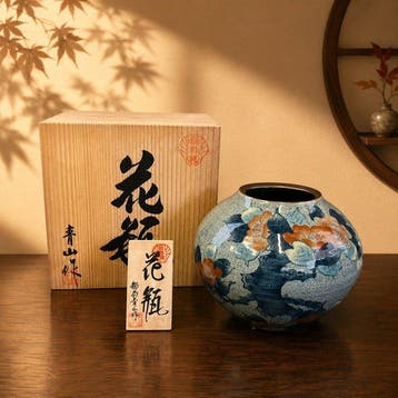 Vaas - Keramiek - Japan - Imari Nabeshima-porselein (Zonder