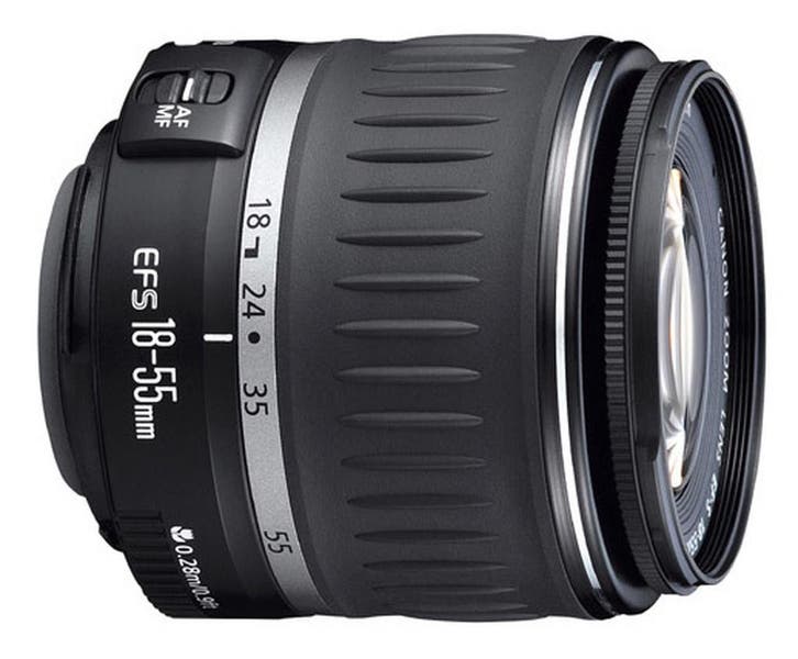Canon EF-S 18-55mm f/3.5-5.6 II Lens, Audio, Tv en Foto, Fotografie | Lenzen en Objectieven, Zo goed als nieuw, Verzenden