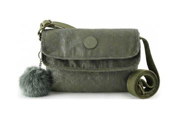 Kipling Schoudertas Groen, Sieraden, Tassen en Uiterlijk, Tassen | Damestassen, Verzenden, Zo goed als nieuw, Groen