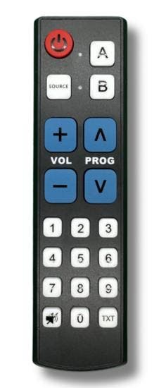 Senioren / Slechtzienden afstandsbediening voor alle TCL ..., Audio, Tv en Foto, Afstandsbedieningen, Verzenden