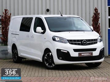 Zakelijke lease - Opel Vivaro bestel 2.0 CDTI L3H1 DC, Automaat, Stof, Gebruikt, Wit