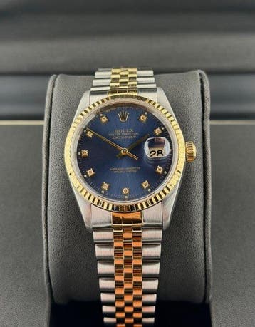 Rolex - Datejust - Blue Factory Diamond Dial - Zonder, Nieuw