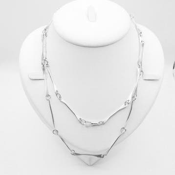 Zonder minimumprijs - 2-delige sieradenset Zilver - Nol