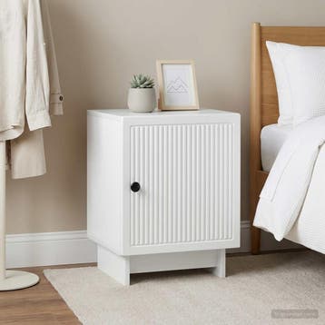 vidaXL Nachtkastje 2 st Wit 43 x 34,5 x 50 cm Bewerkt hout, Minder dan 45 cm, Verzenden, Nieuw, Minder dan 55 cm