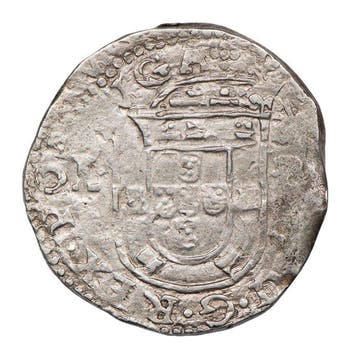 Portugal. D. Filipe II (1598-1621). Tostão (100 Reais) - L-B