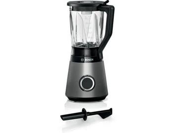 Bosch MMB6172SN - Blender - 1,5L kom - RVS Zwart, Verzenden, Nieuw