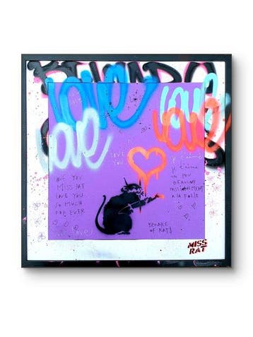 MISS RAT (1981) - LOVE THE RAT - BANKSY TRIBUTE