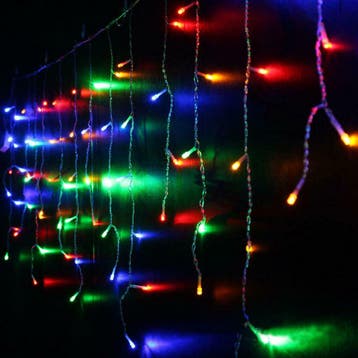 Kerst Gordijn 3.5 x 0.3 Meter - RGB, Ophalen of Verzenden, Nieuw