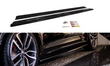 Zijskirts Renault Megane Talisman Maxton Design glans zwart, Ophalen of Verzenden, Nieuw