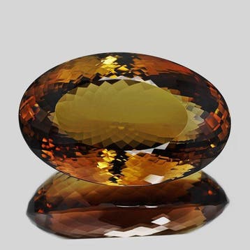 Zonder minimumprijs - 1 pcs Oranje, Geel Topaas - 339.94 ct, Nieuw