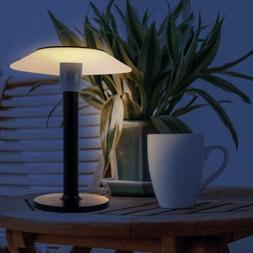 Solar tafellamp Juno op zonne energie, Zonne-energie, Verzenden, Minder dan 50 watt, Staande lamp