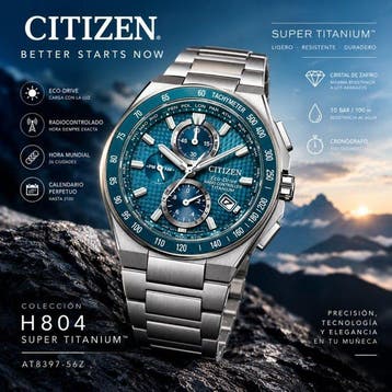 Citizen - Citizen Radiocontrollato Super Titanio -, Nieuw