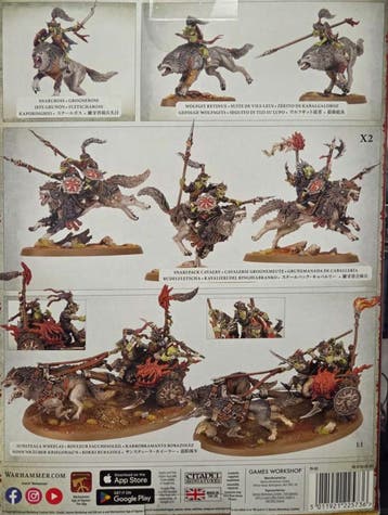 Spearhead Gloomspite Gitz Snarlpack Huntaz (Warhammer Age of, Hobby en Vrije tijd, Wargaming, Ophalen of Verzenden, Nieuw