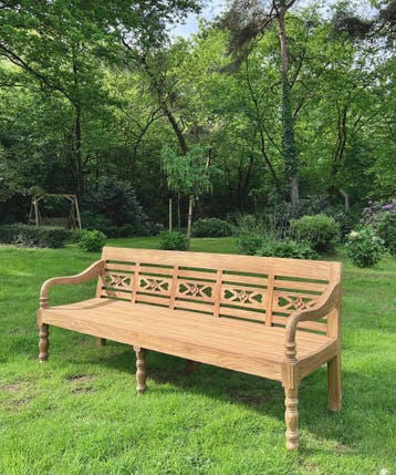 Stationsbank | 240cm breed | Teakhout | Voorradig! |, Tuin en Terras, Tuinbanken, Ophalen of Verzenden, Nieuw, Teakhout