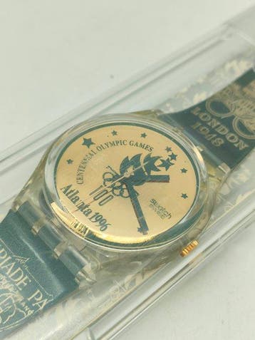 Swatch Atlanta Olympics 1996 Commemorative Wristwatch —, Nieuw