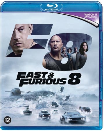 Fast & Furious 8 (Blu-ray), Verzenden, Gebruikt