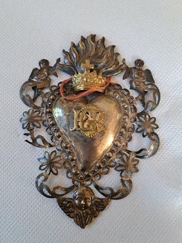 Antiek Votiefgeschenk - .925 zilver - 1930-1940, Antiek en Kunst