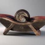 Vijzel en stamper - Koper - koperen geneesmiddelmolen, Antiek en Kunst