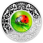Kameroen. 500 Francs 2023 Ladybug - Lucky Charms 1/2 oz