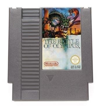 The Battle of Olympus (German) [Nintendo NES], Spelcomputers en Games, Games | Nintendo NES, Ophalen of Verzenden, Zo goed als nieuw