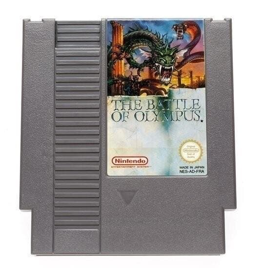 The Battle of Olympus (German) [Nintendo NES], Spelcomputers en Games, Games | Nintendo NES, Zo goed als nieuw, Ophalen of Verzenden