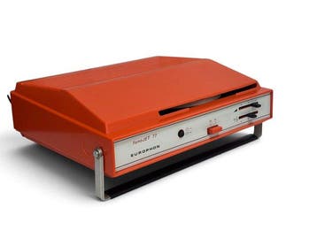 Europhon Fonojet 77 – Automatic Portable Record Player –