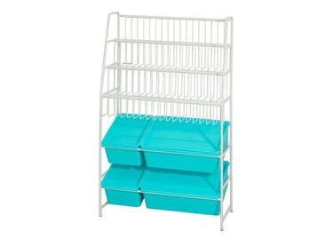 SoBuy KMB07-B - Kinderboekenkast / opbergrek - 3, Verzenden, Nieuw