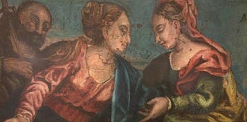 Italiaanse school (XIX) - Matrone romane