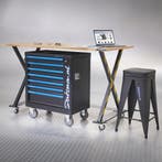 Datona Industriële werktafel 160 cm, werkplaatskruk en, Doe-het-zelf en Verbouw, Ophalen of Verzenden, Nieuw
