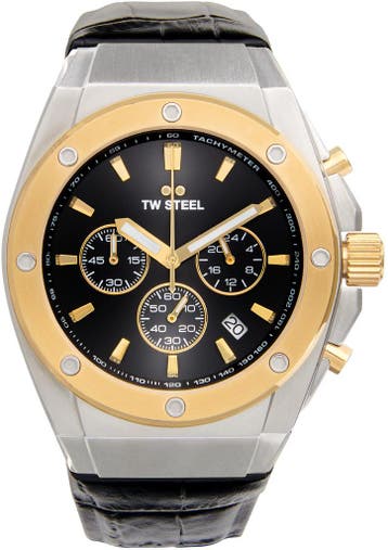 TW Steel CE4111 CEO Tech chronograaf horloge 44 mm, Overige merken, Staal, Verzenden, Polshorloge