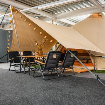Bell Tent 600 | 6 Personen | Glamping &amp; Verhuur, Ophalen of Verzenden, Nieuw, Tot en met 6