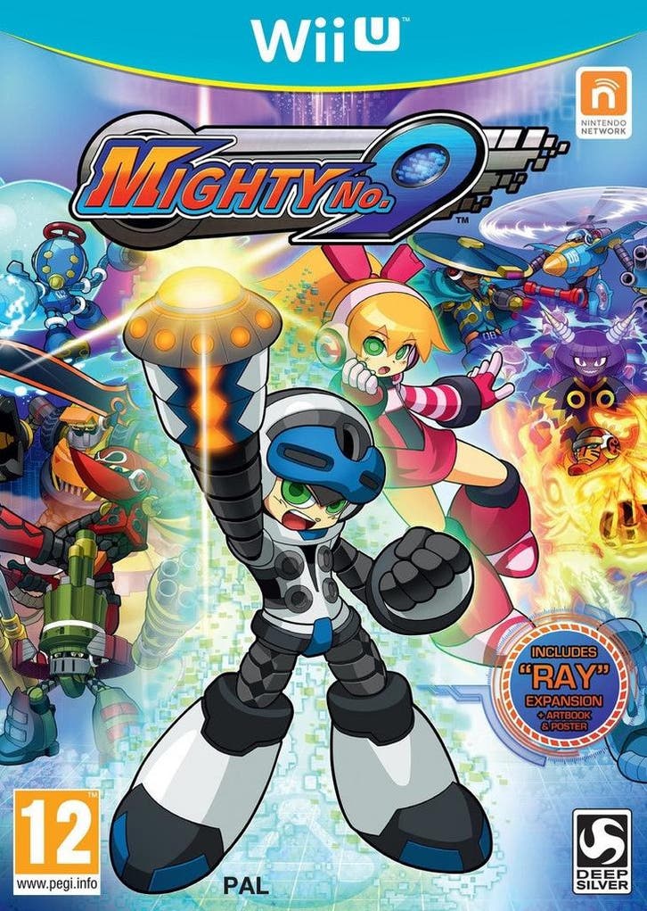 Wii U Mighty No. 9, Spelcomputers en Games, Spelcomputers | Nintendo Wii U, Zo goed als nieuw, Verzenden