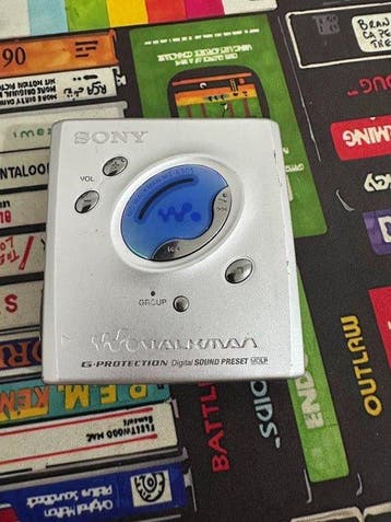 Sony - MZ-E505 Draagbare minidisc-speler, Nieuw
